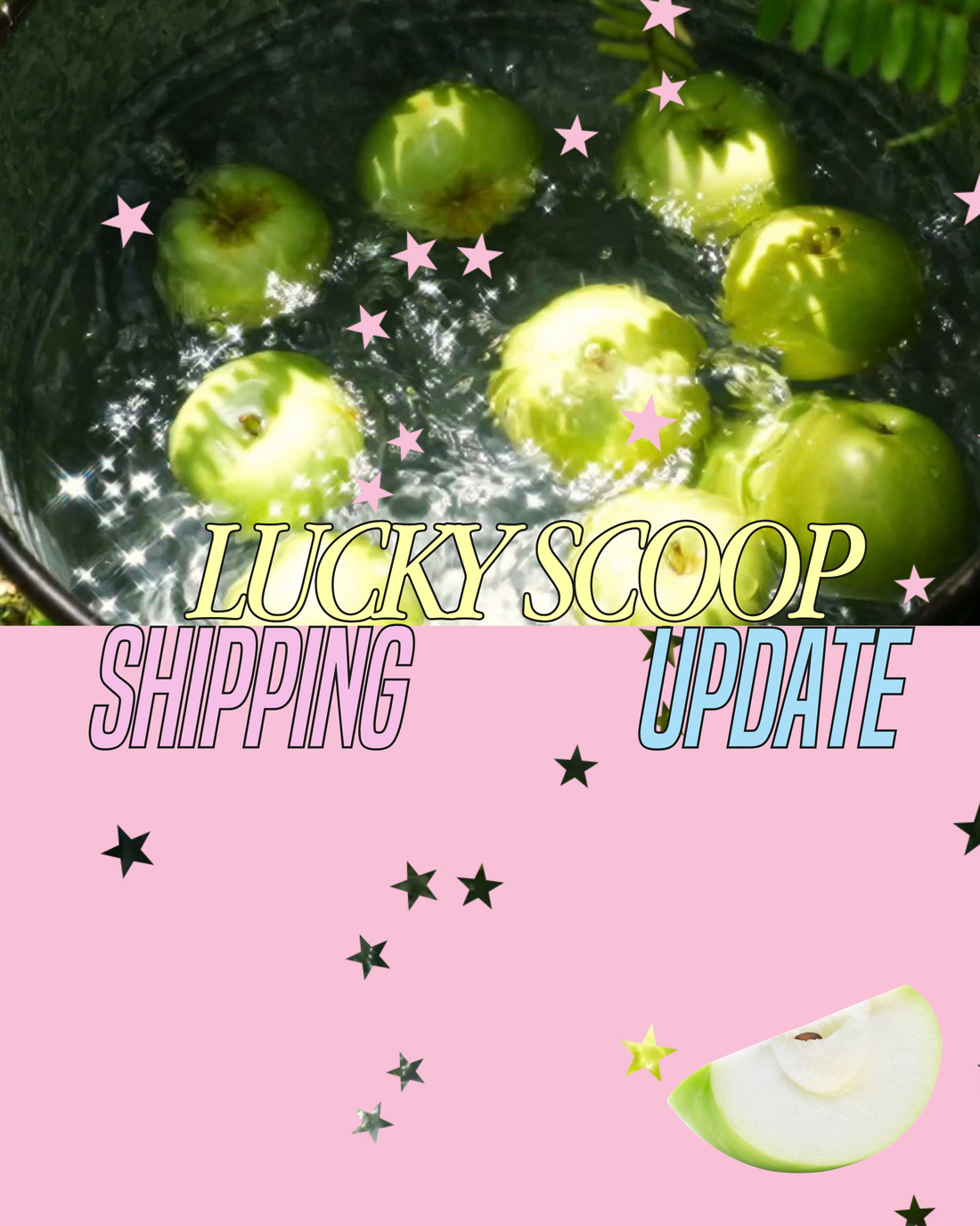 Lucky scoop pre-orders shipping update