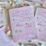 ‘dreams dedicated to poems’ sticker book