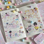 ‘dreams dedicated to poems’ sticker book
