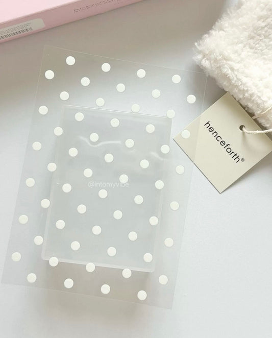 PREORDER [intomyvibe] polka dot transfer film sheet