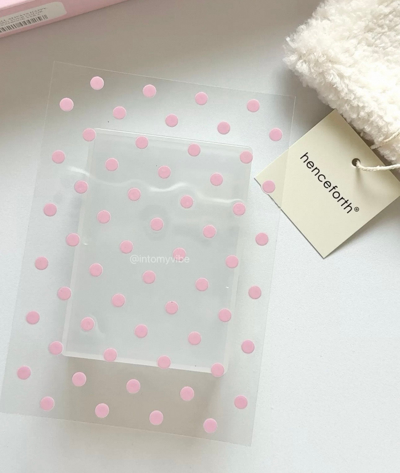 PREORDER [intomyvibe] polka dot transfer film sheet