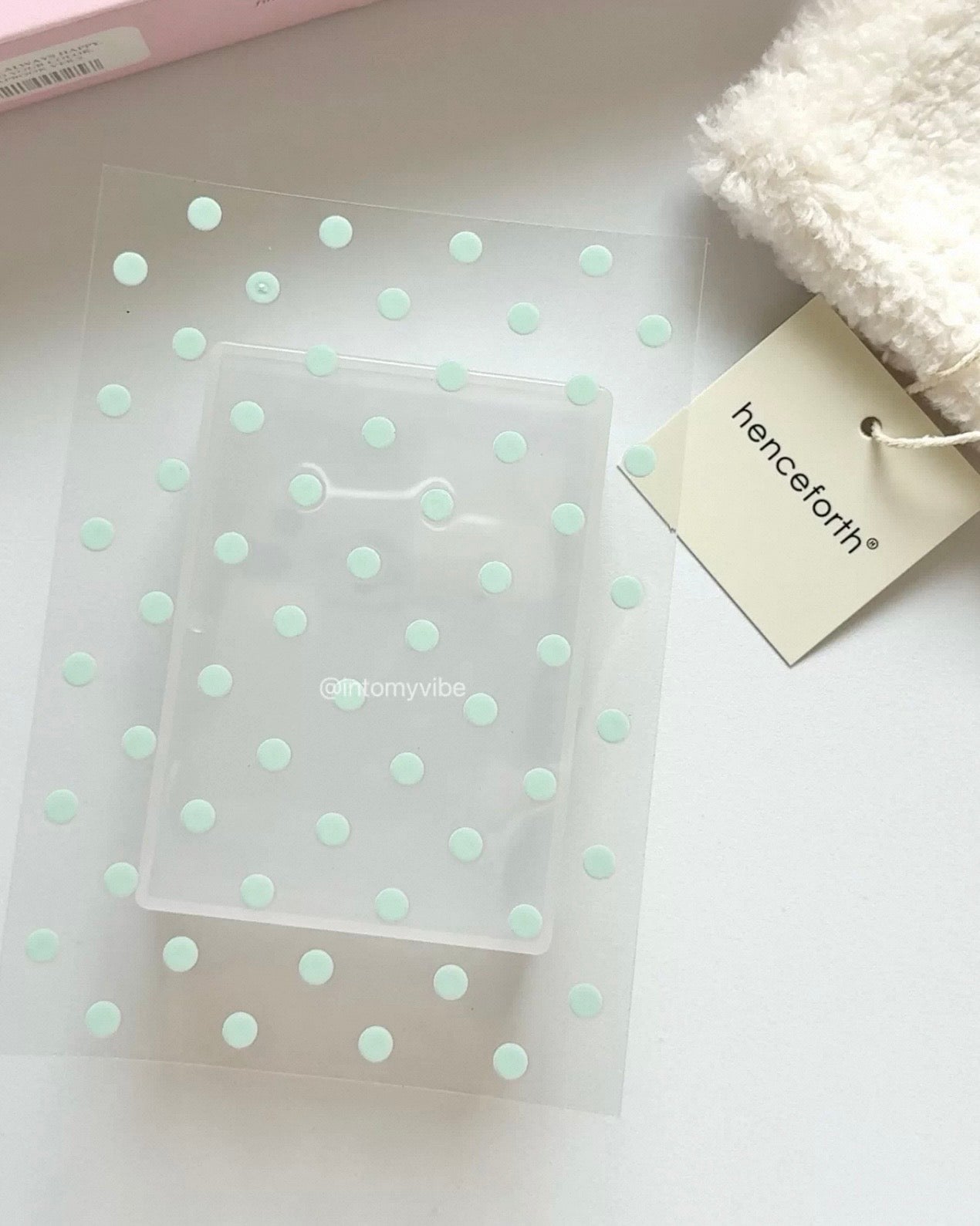 PREORDER [intomyvibe] polka dot transfer film sheet