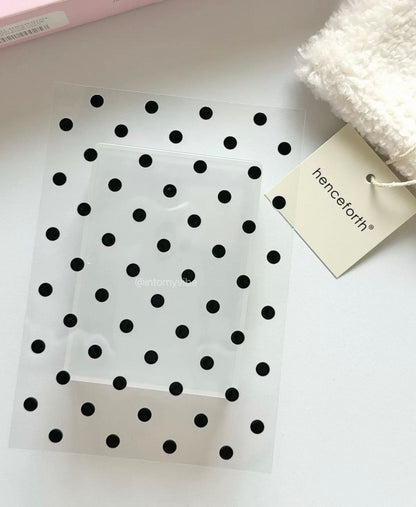 PREORDER [intomyvibe] polka dot transfer film sheet