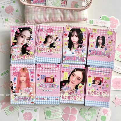PREORDER [Cream Bread K-pop Merch] Aespa 'emotional dilemma' freebie card pack