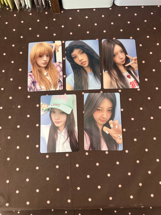 ILLIT not cute anymore yizhiyu vce 4.0 photocards