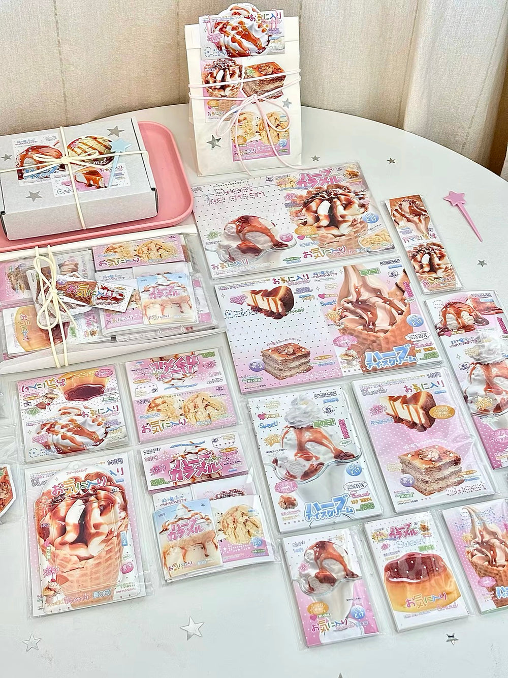 sweet dessert dream themed packing set