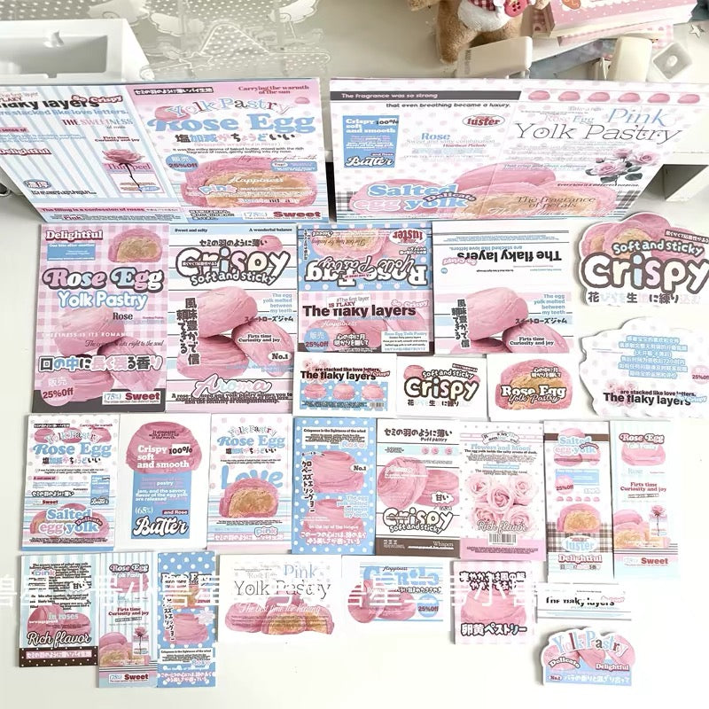 rose egg themed packing set