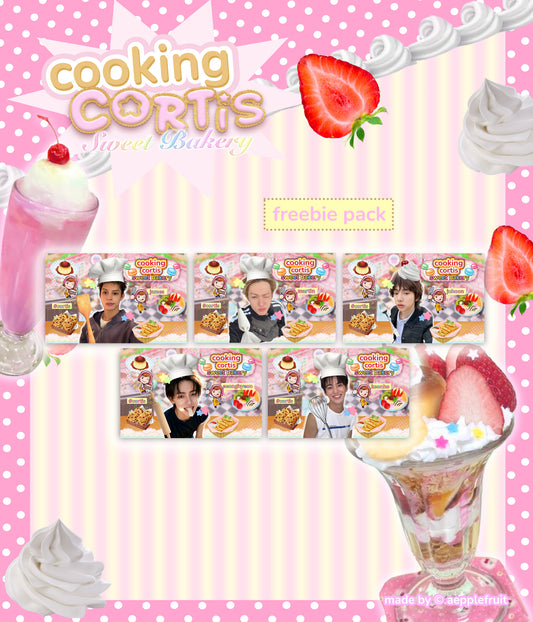Cooking Cortis Freebie Card Pack