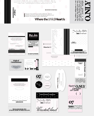 wander in psyche's realm (o.nly) themed packing set