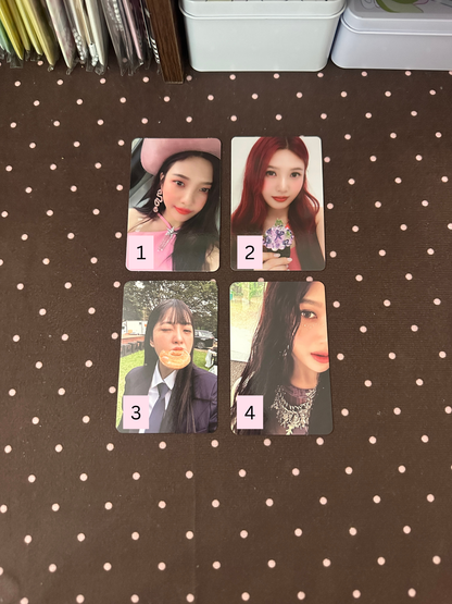 red velvet photocards