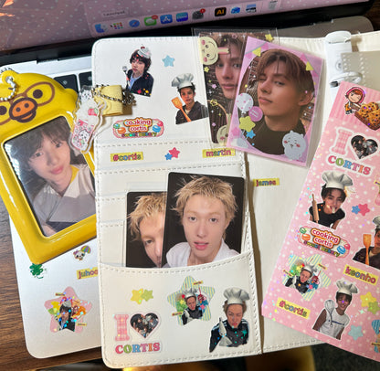 Cooking Cortis Sticker Sheet